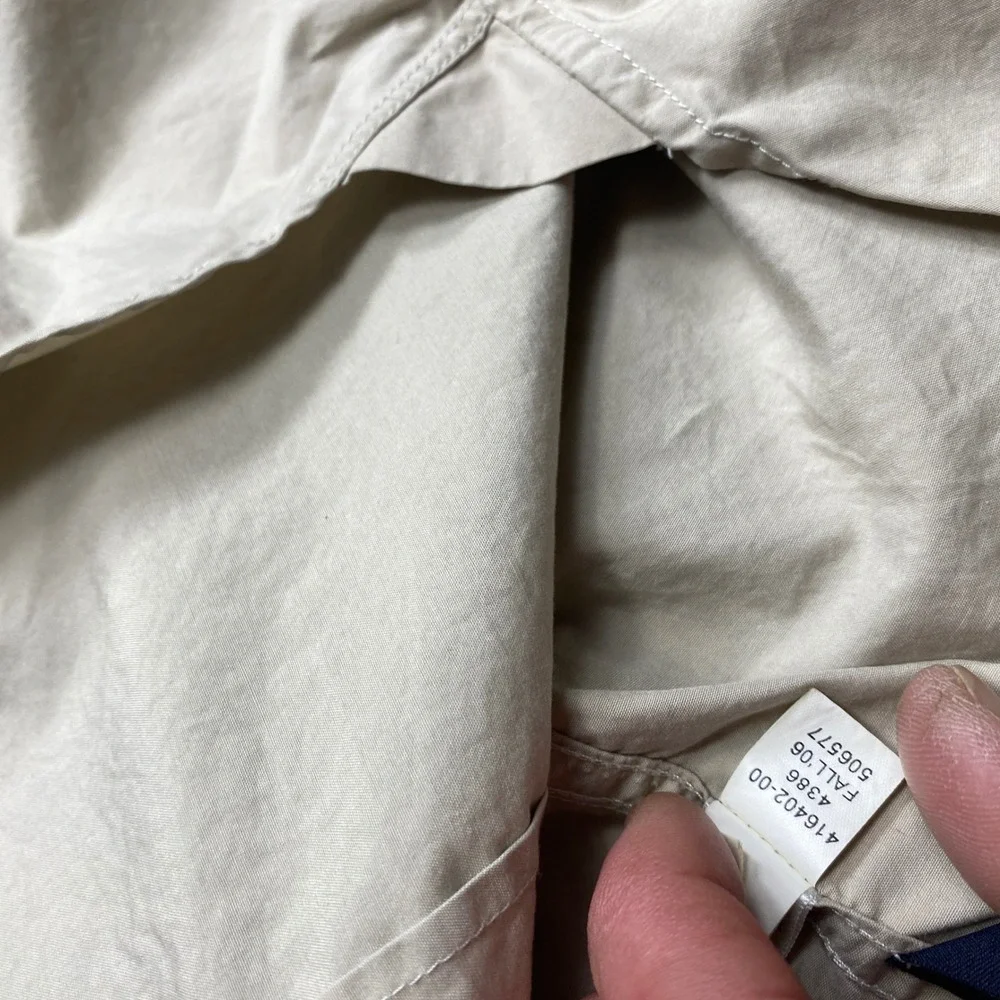 Banana Republic Mill Valley California Safari Shirt Men L Khaki Utility Military